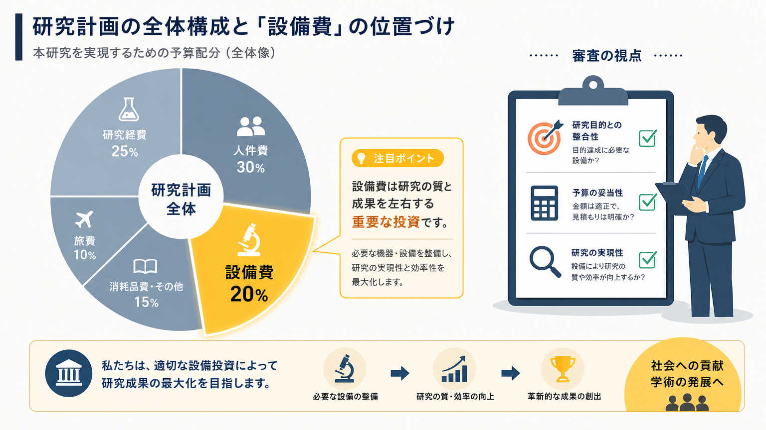 科研費と設備計画とは何か