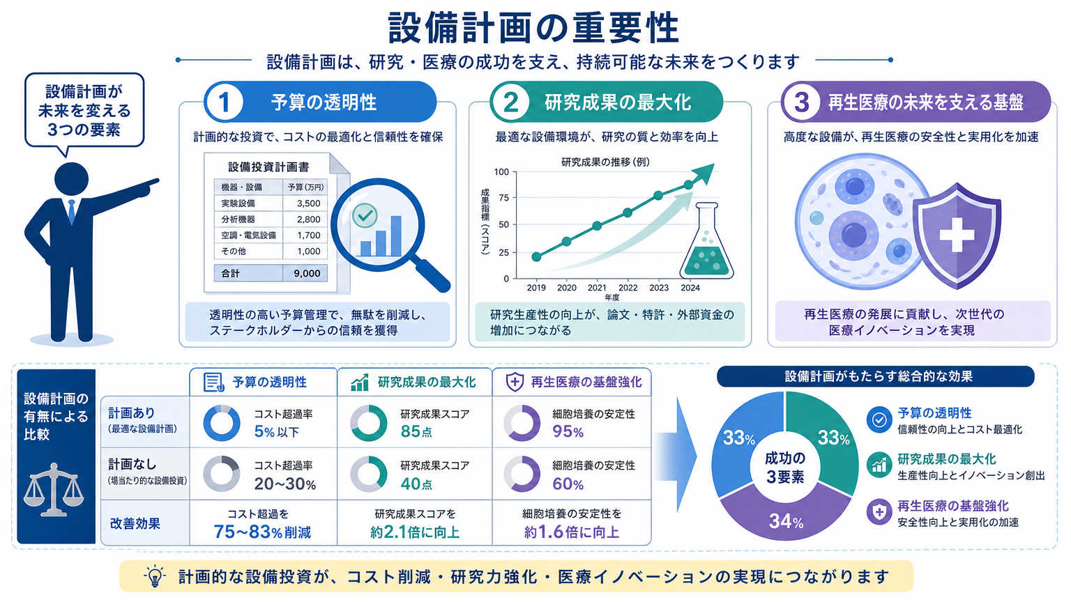 科研費の設備計画が重要な理由